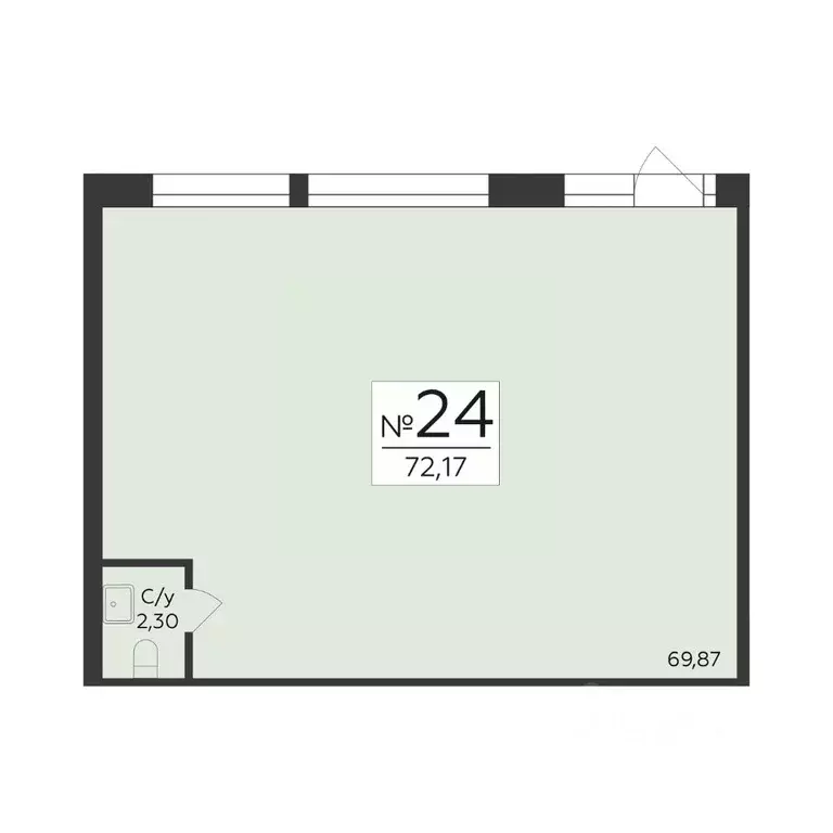 Помещение свободного назначения в Воронежская область, Воронеж ул. ... - Фото 1