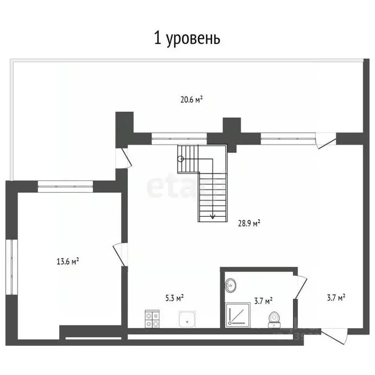 3-к кв. Тюменская область, Тюмень ул. Братьев Бондаревых, 5 (110.0 м) - Фото 2