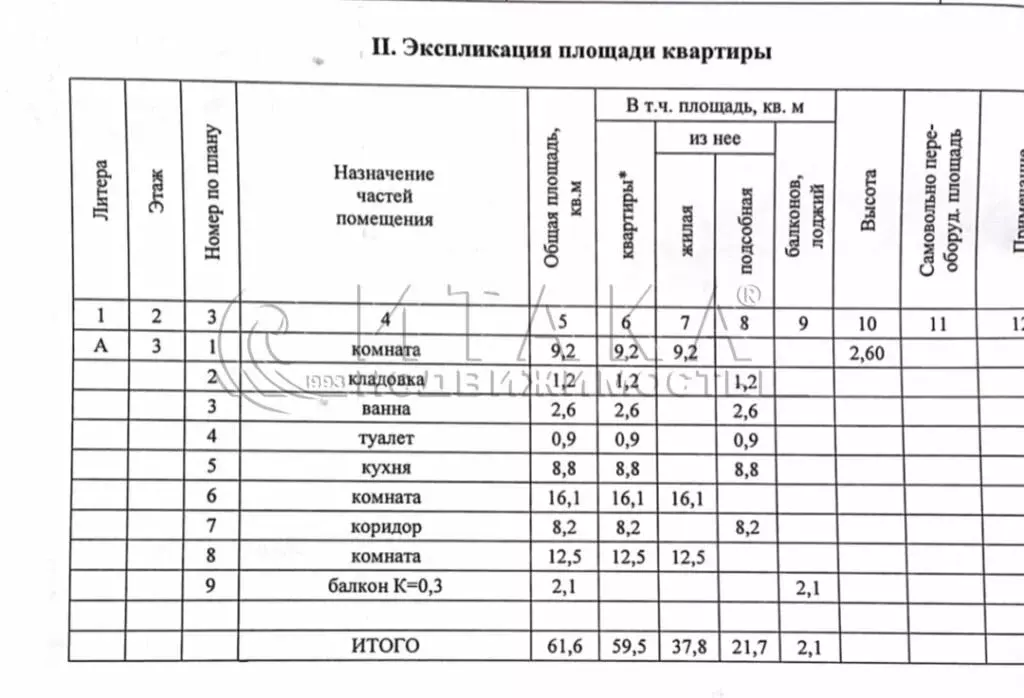 3-комнатная квартира: Приозерск, Красноармейская улица, 3к2 (59.5 м) - Фото 0