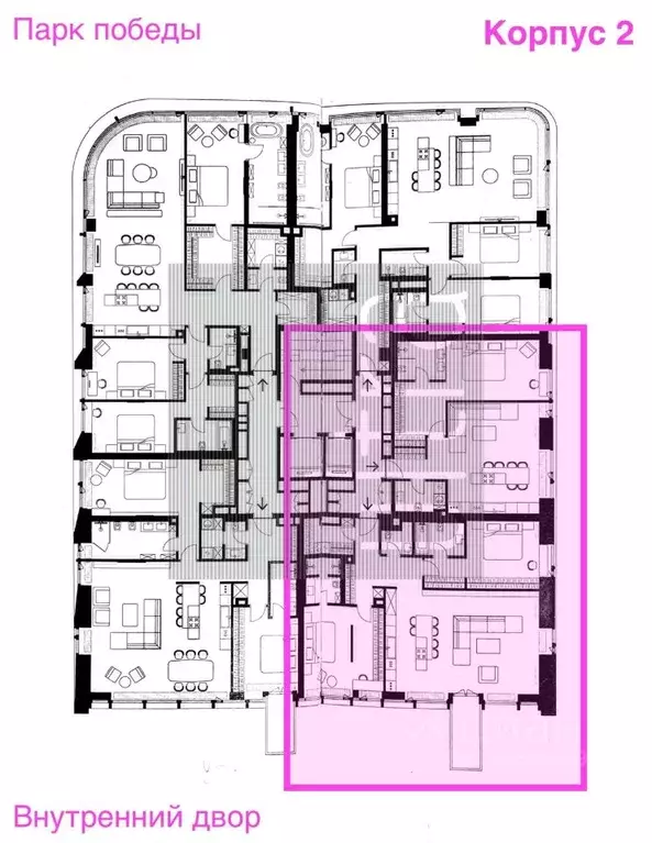 5-к кв. Москва ул. Братьев Фонченко, 1к2 (202.74 м) - Фото 1