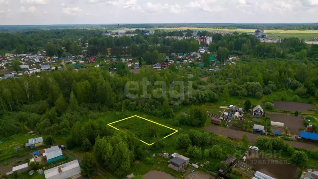 Участок в Томская область, Томский район, Надежда-1 садовое ... - Фото 2