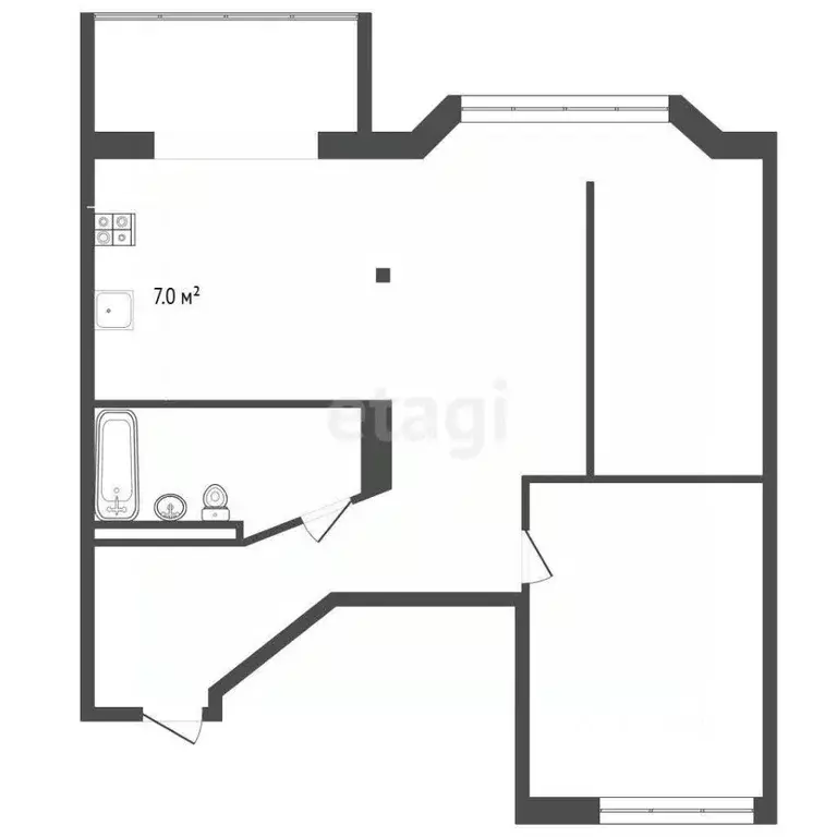 3-к кв. Ростовская область, Ростов-на-Дону Кировский просп., 92/224 ... - Фото 0