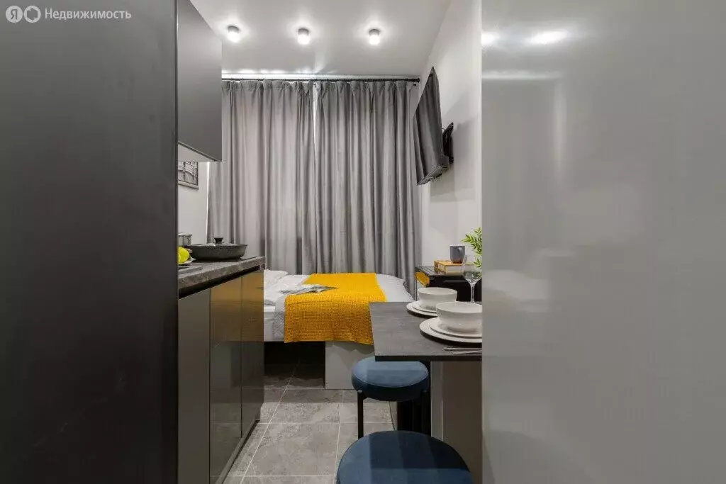 Квартира-студия: Санкт-Петербург, Бумажная улица, 22к2 (10 м) - Фото 2