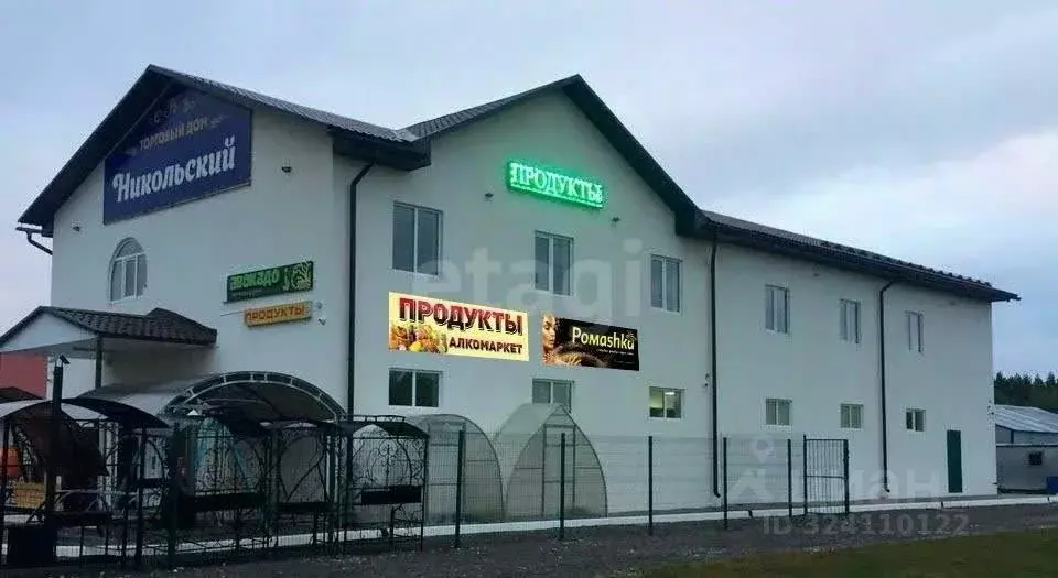 Торговая площадь в Тульская область, Заокский рп ул. Шоссейная, 2А ... - Фото 1