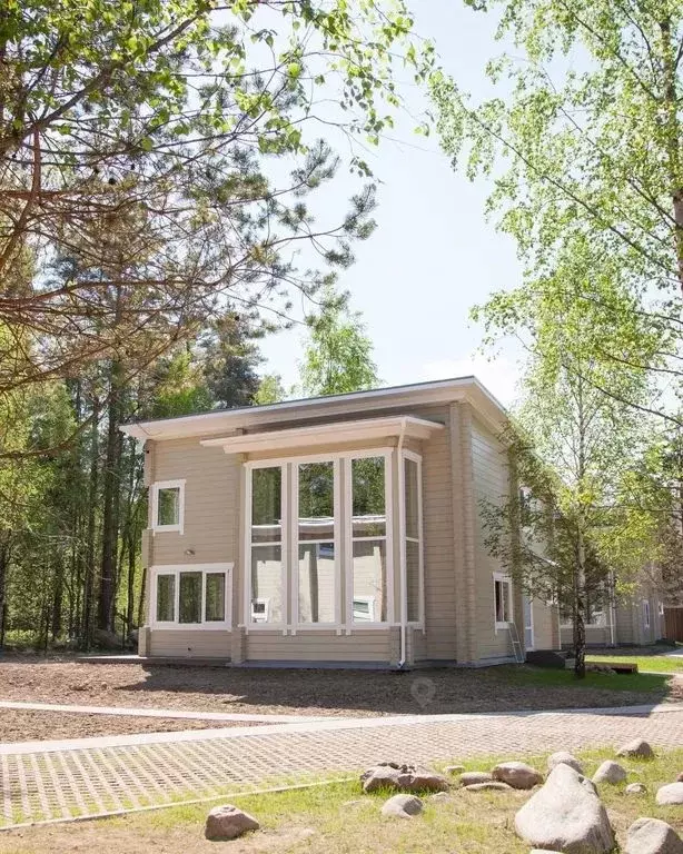 Дом в Ленинградская область, Приозерский район, Красноозерное с/пос, ... - Фото 1