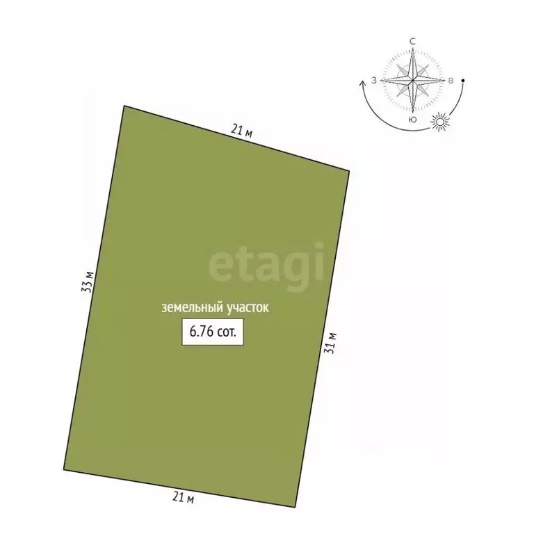 Участок в Амурская область, Благовещенск ул. Шимановского, 179/8 (6.76 ... - Фото 2