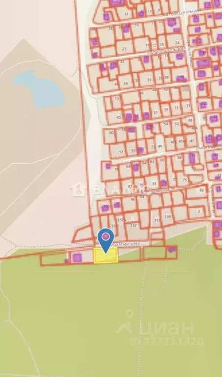 Участок в Пензенская область, Пенза ул. Маресьева (15.0 сот.) - Фото 2