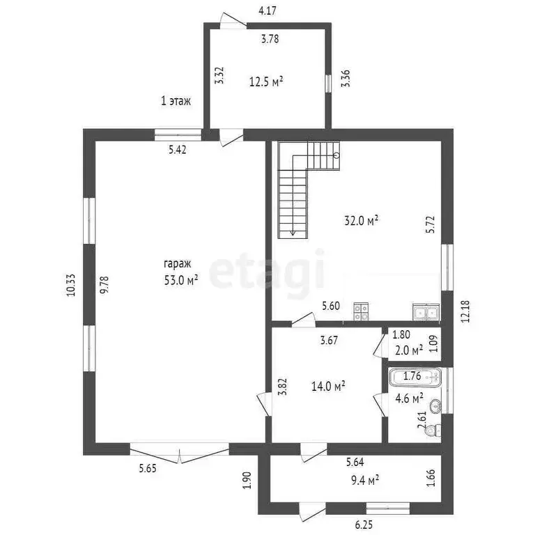 Дом в Новый Уренгой, ДК Простоквашино, 1-я Брусничная улица (232 м) - Фото 2