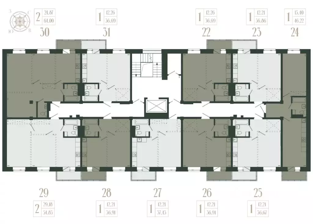 1-к кв. Иркутская область, Иркутский муниципальный округ, с. Мамоны ... - Фото 2