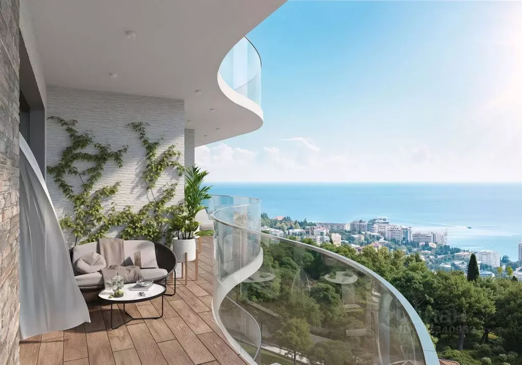 2-к кв. Крым, Ялта ул. Халтурина, 36А (88.67 м) - Фото 1