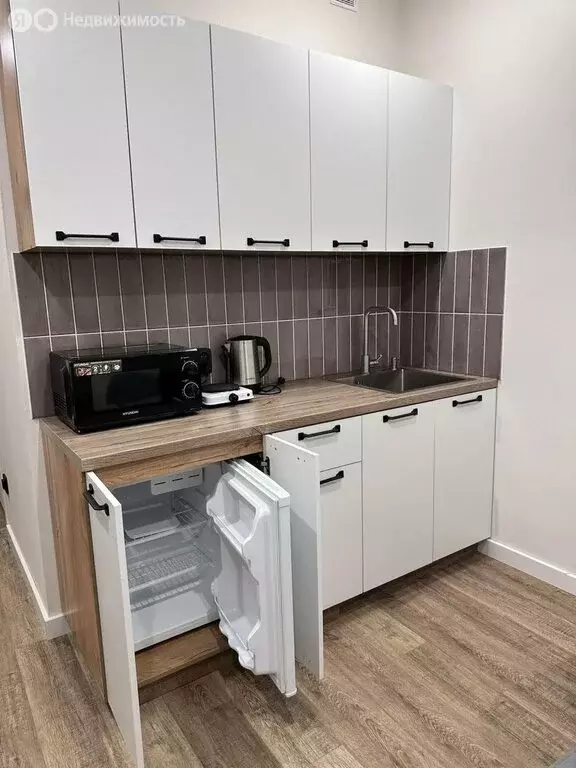 Квартира-студия: Подольск, микрорайон Климовск, Школьная улица, 43 ... - Фото 2