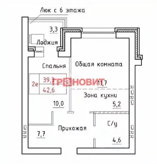 2-к кв. Новосибирская область, Новосибирский район, Мичуринский ... - Фото 1