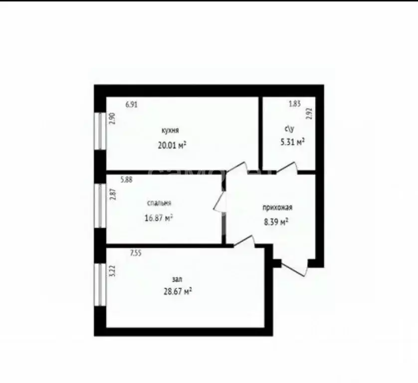 2-к кв. Дагестан, Дербент ул. Николая Гоголя, 5 (74.9 м) - Фото 2