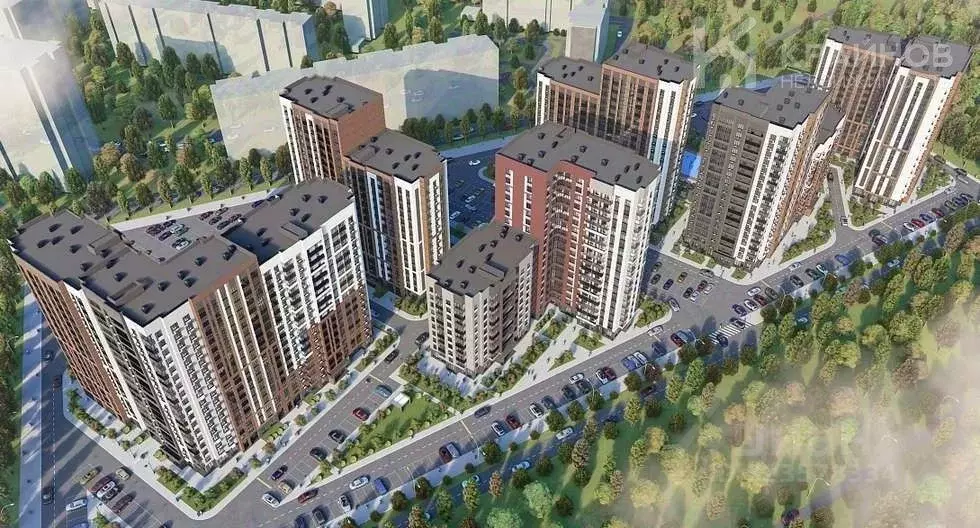 1-к кв. Воронежская область, Воронеж Острогожская ул., 156/2 (34.09 м) - Фото 1