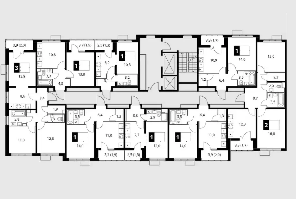 3-к кв. Московская область, Ленинский городской округ, пос. Битца ... - Фото 1