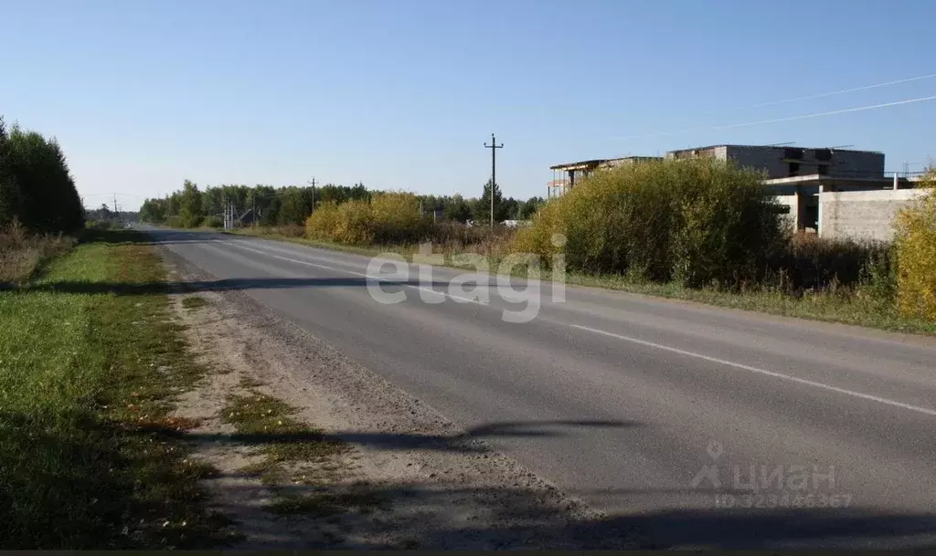 Участок в Тюменская область, Тюменский муниципальный округ, ... - Фото 1