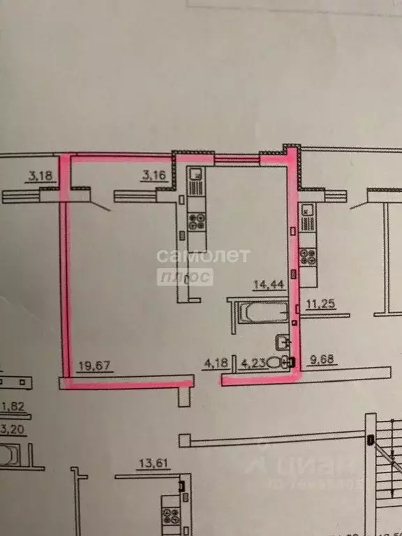 1-к кв. Воронежская область, Рамонский район, с. Ямное ул. Надежды, 5 ... - Фото 2
