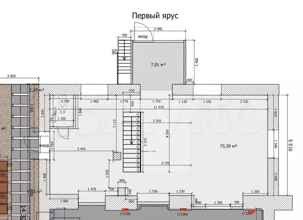 Офис loft, 114,7 кв.м - Фото 0