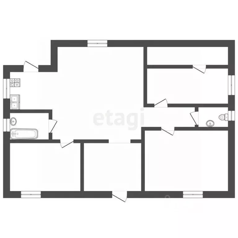 Дом в Ставропольский край, Пятигорск городской округ, с. Золотушка ... - Фото 2