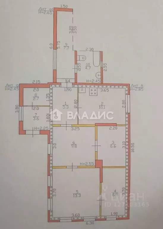 Дом в Краснодарский край, Ейский район, Красноармейское с/пос, пос. ... - Фото 2