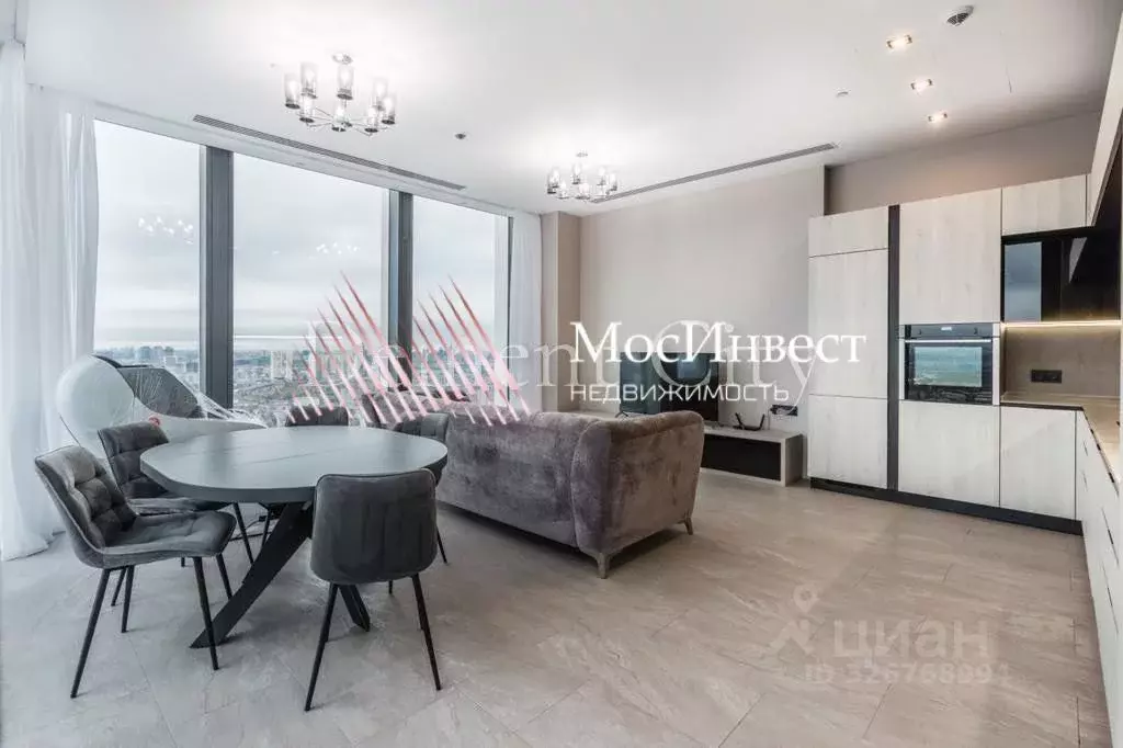 2-к кв. Москва 1-й Красногвардейский проезд, 22с1 (86.0 м) - Фото 2