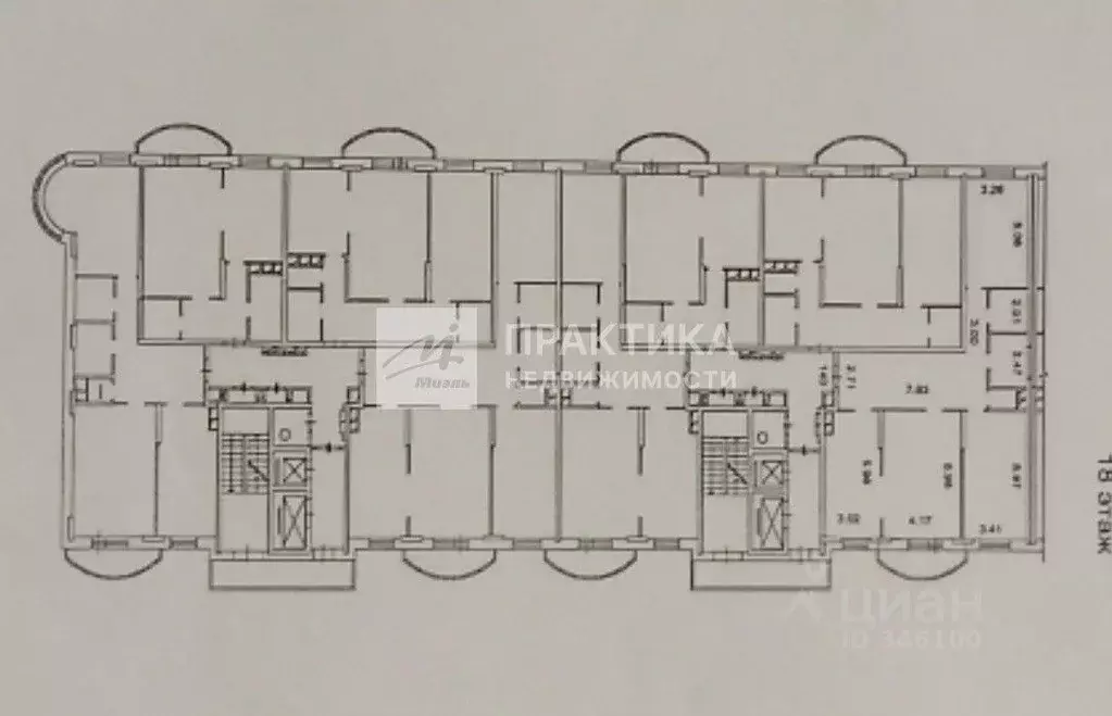 3-к кв. Московская область, Реутов ул. Октября, 38 (114.2 м) - Фото 2