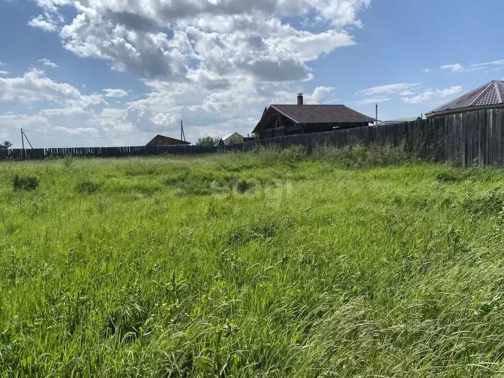 участок в хакасия, усть-абаканский район, д. чапаево ул. тихий берег . - Фото 0