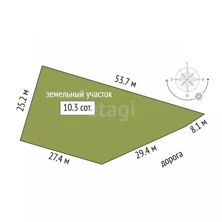 Участок в Ростовская область, Аксайский район, Большелогское с/пос, ... - Фото 1