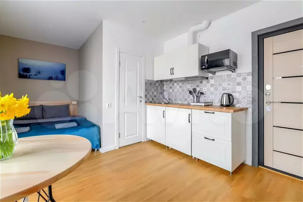 Квартира-студия, 17,4 м, 1/12 эт. - Фото 1