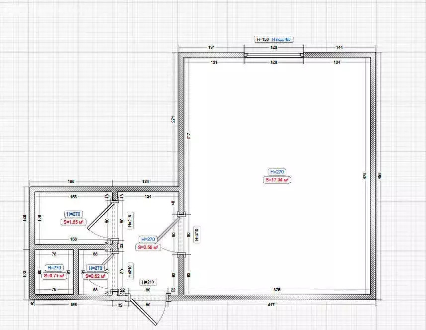 Квартира-студия: Казань, улица Дементьева, 28к1 (18.4 м) - Фото 1