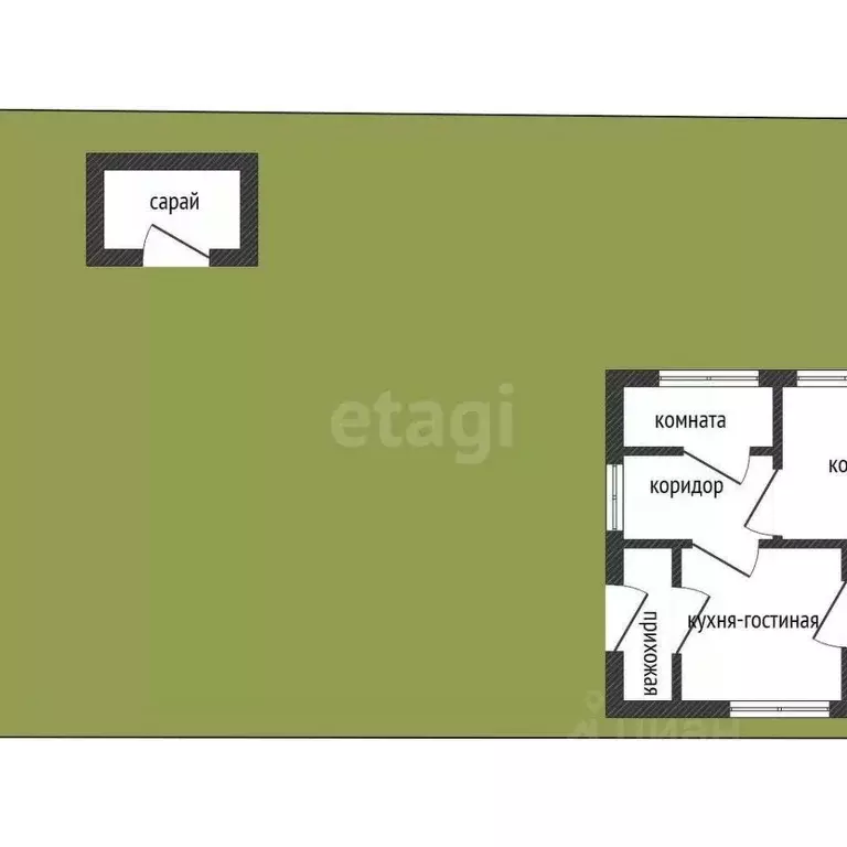 Дом в Смоленская область, Смоленск Чуриловский пер., 9 (41 м) - Фото 1