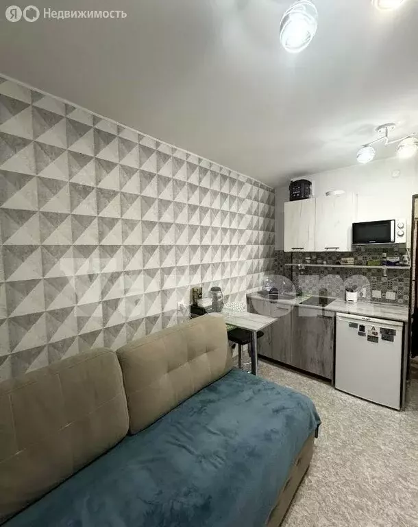 Квартира-студия: Красноярск, Лесопарковая улица, 33 (18 м) - Фото 1