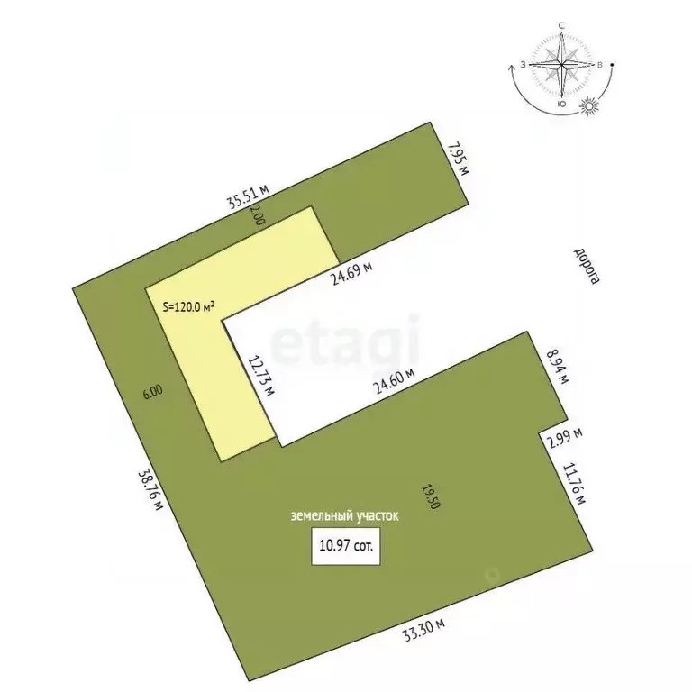 Торговая площадь в Московская область, Коломна городской округ, с. ... - Фото 2