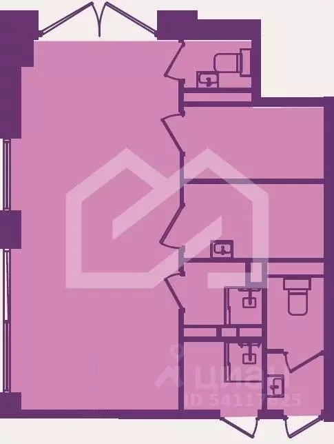 Торговая площадь в Москва Пейв жилой комплекс (38 м) - Фото 1