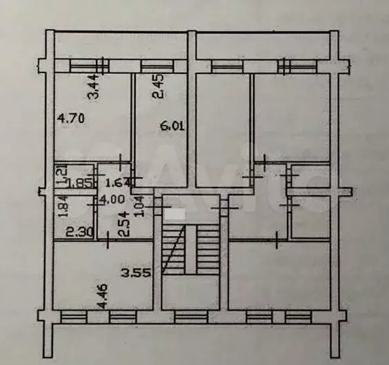 2-к. квартира, 61,6 м, 5/5 эт. - Фото 0