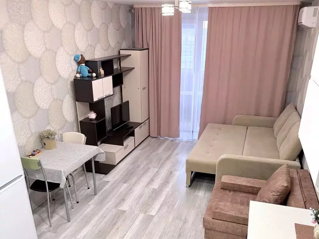 Студия Тюменская область, Тюмень ул. Раушана Абдуллина, 6 (32.0 м) - Фото 2