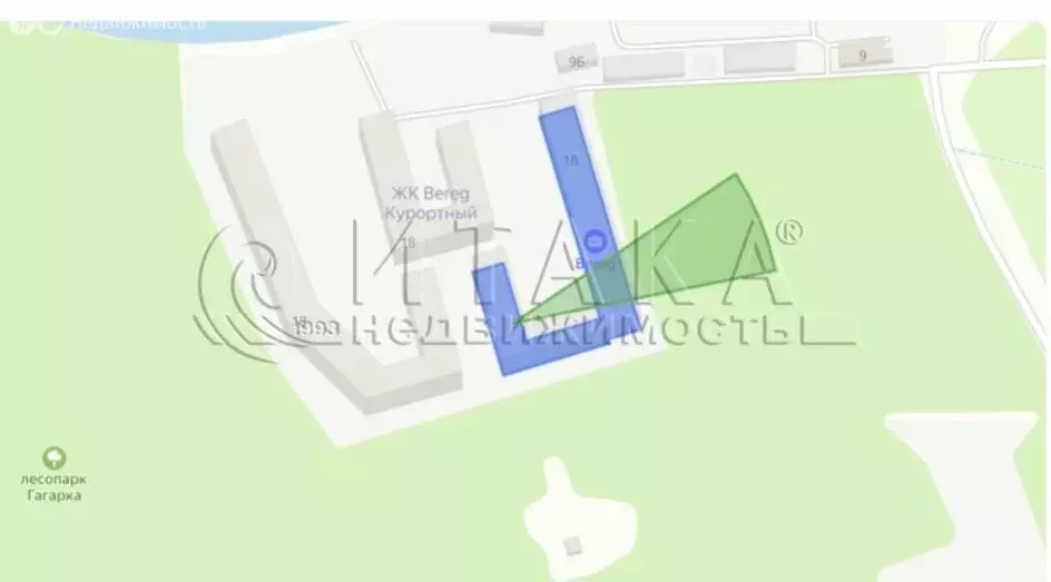 Квартира-студия: Сестрорецк, ул. Инструментальщиков, 18 (26.34 м) - Фото 1