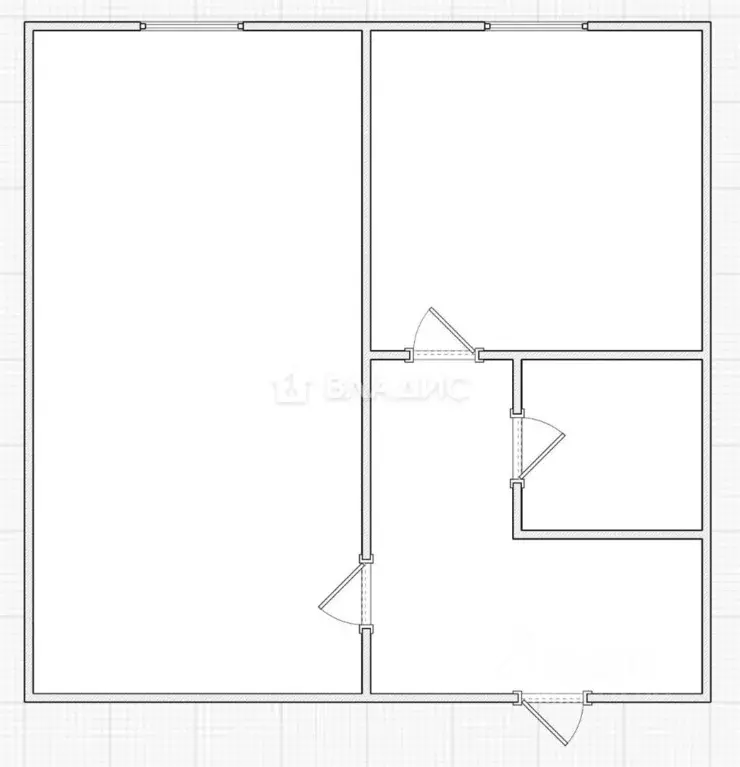 1-к кв. Пензенская область, Пенза просп. Победы, 26 (32.0 м) - Фото 1