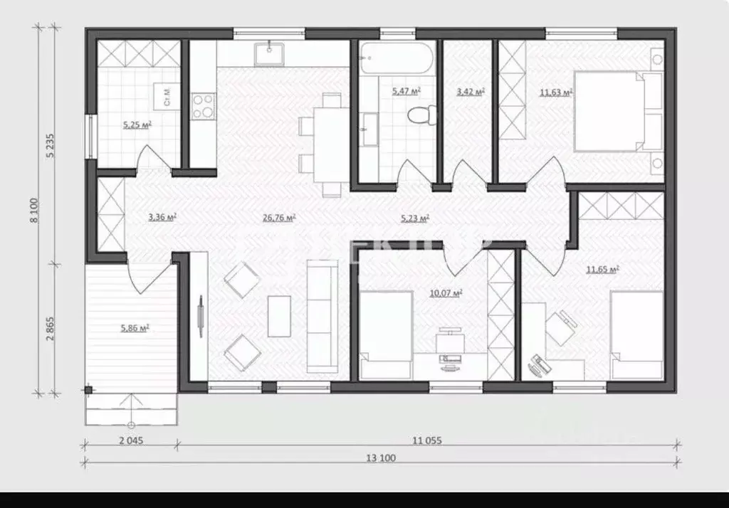 Коттедж в Ивановская область, Ивановский район, Куликовское с/пос, д. ... - Фото 2