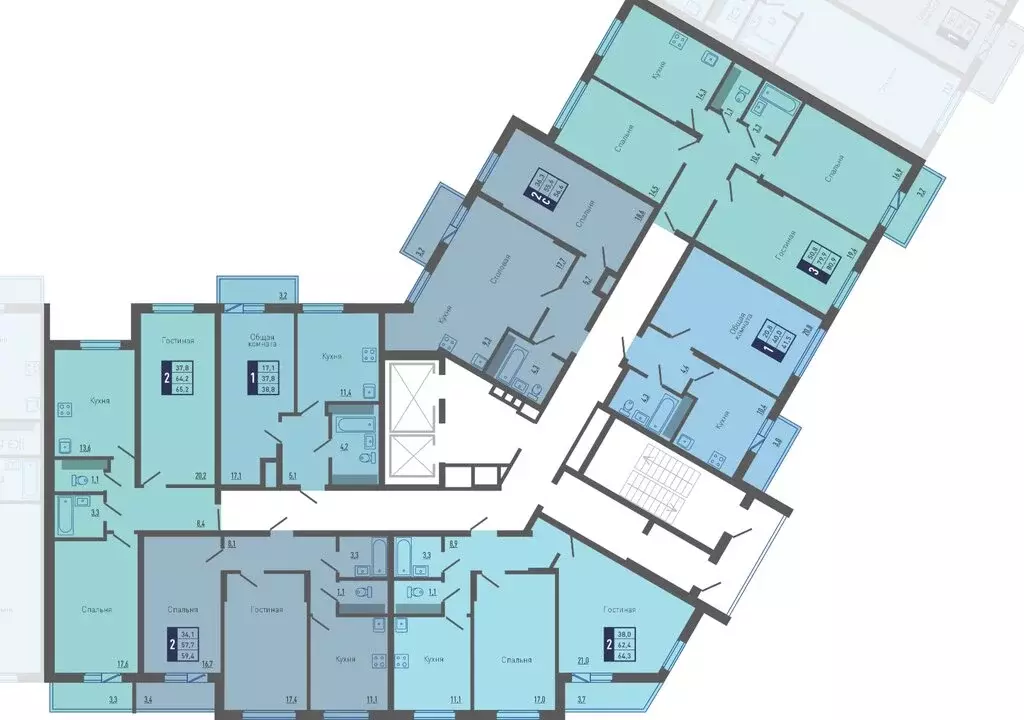 1-комнатная квартира: Липецк, Минская улица, 6Б (38.8 м) - Фото 2