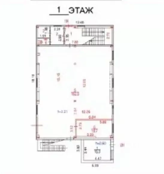 Помещение свободного назначения в Москва МКАД, 47-й км, 5с4 (1062 м) - Фото 2