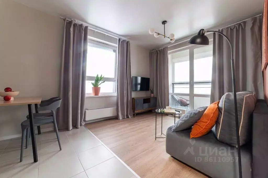 1-к кв. Калужская область, Обнинск ул. Курчатова, 25/4 (35.0 м) - Фото 2