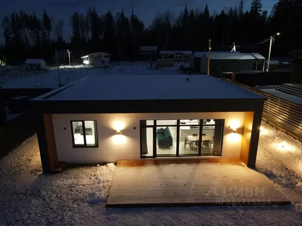 Дом в Ленинградская область, Приозерский район, Сосновское с/пос, Дача ... - Фото 2