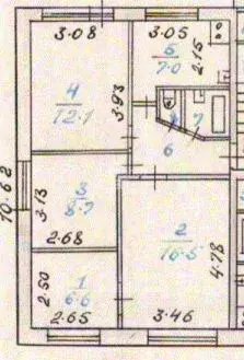 4-к кв. Ханты-Мансийский АО, Сургут просп. Мира, 35/2 (58.6 м) - Фото 1