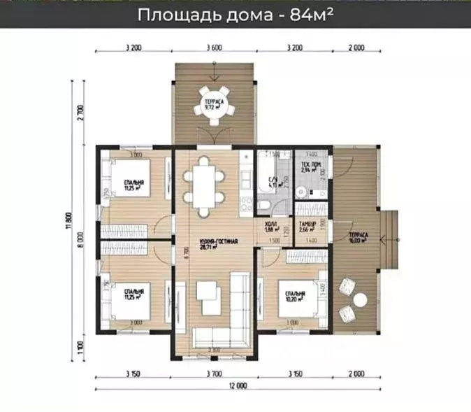 Дом в Краснодарский край, Анапа муниципальный округ, Красный хут.  (84 ... - Фото 1