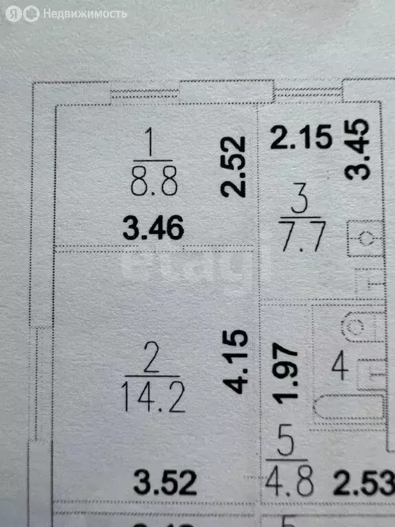 2-комнатная квартира: Москва, Окская улица, 42/1к2 (37 м) - Фото 0
