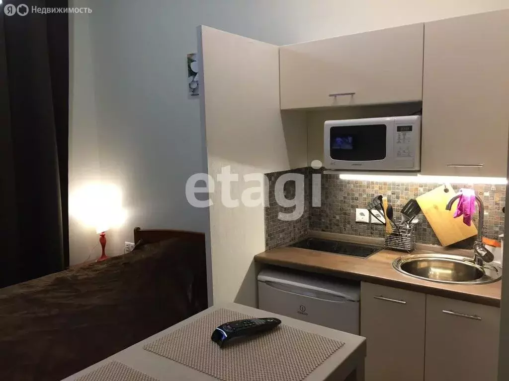 Квартира-студия: Красноярск, улица Партизана Железняка, 40Б (18.7 м) - Фото 1