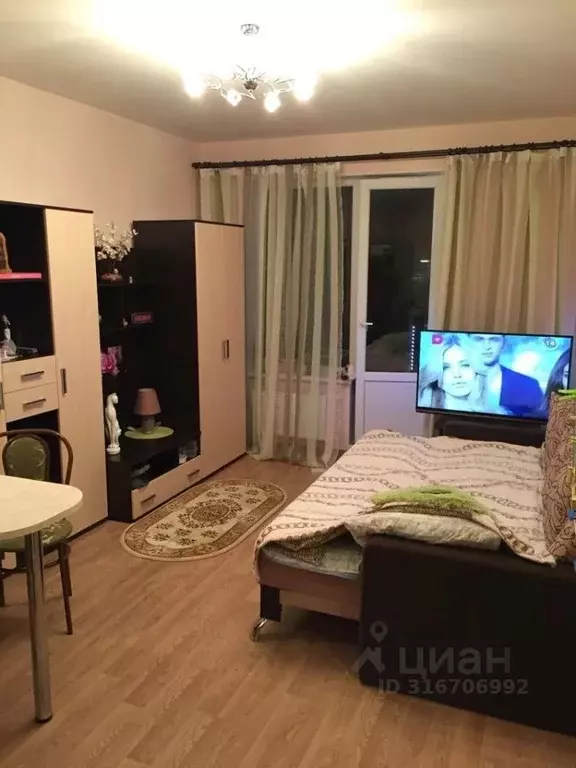 Студия Ленинградская область, Мурино Всеволожский район, бул. ... - Фото 1