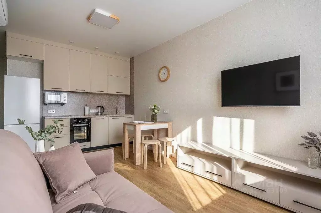 1-к кв. Краснодарский край, Сочи Завокзальный мкр, пер. Трунова, 6к2 ... - Фото 1