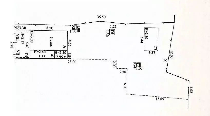 Дом в Краснодарский край, Динская ст-ца ул. Ленина (55 м) - Фото 1